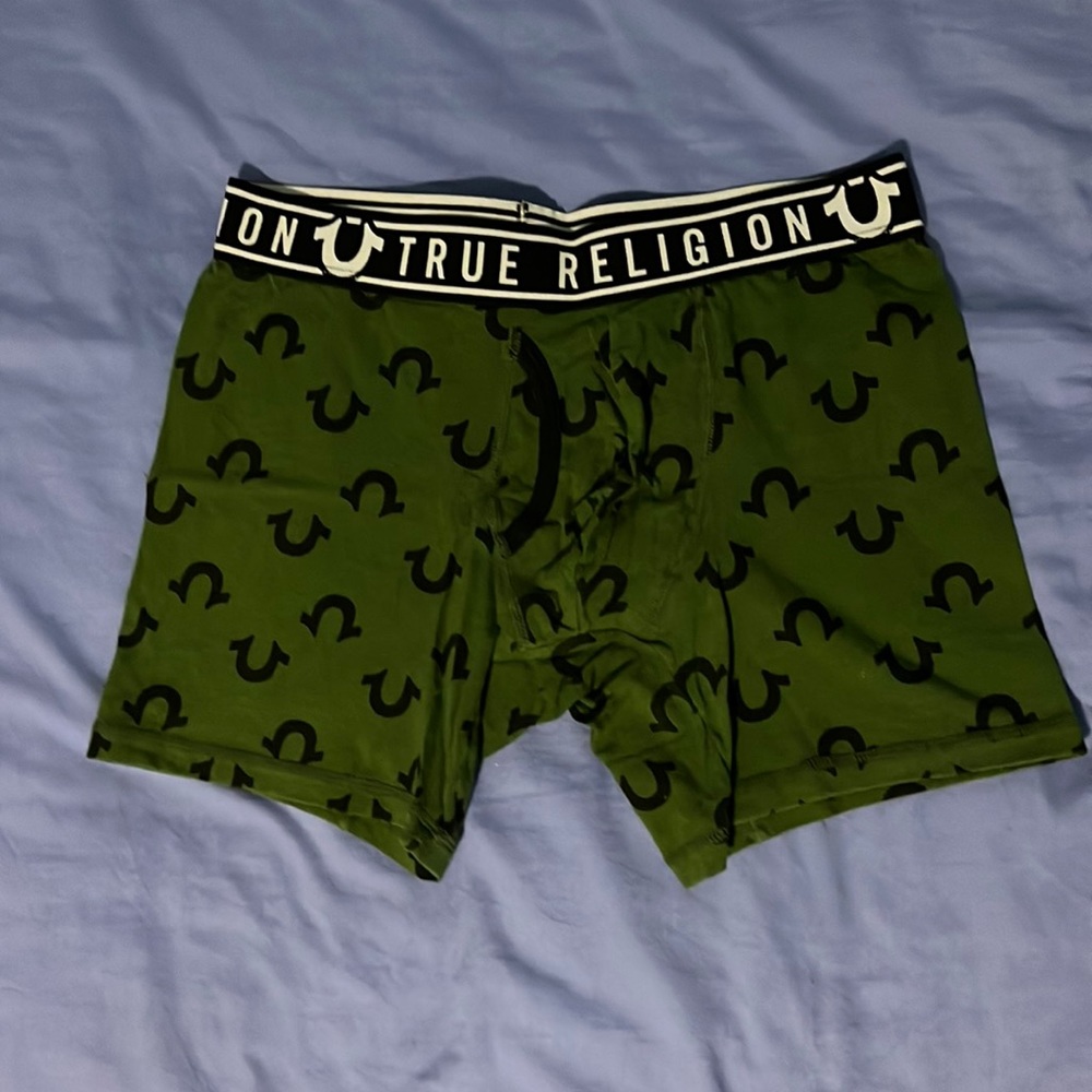 True Religion Mens Boxer Briefs Sz M